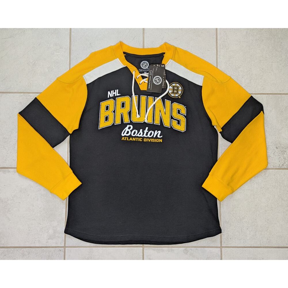 Boston Bruins Men's Medium Sweatshirt G-III Sports by Carl Banks NHL Long Sleeve